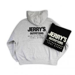 New JERRYS LOGO ジップパーカ (ビッグシルエット)